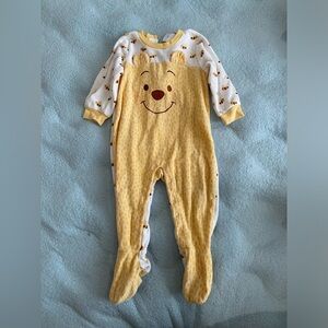 Disney Winnie The Pooh One-Piece Footer Pajamas